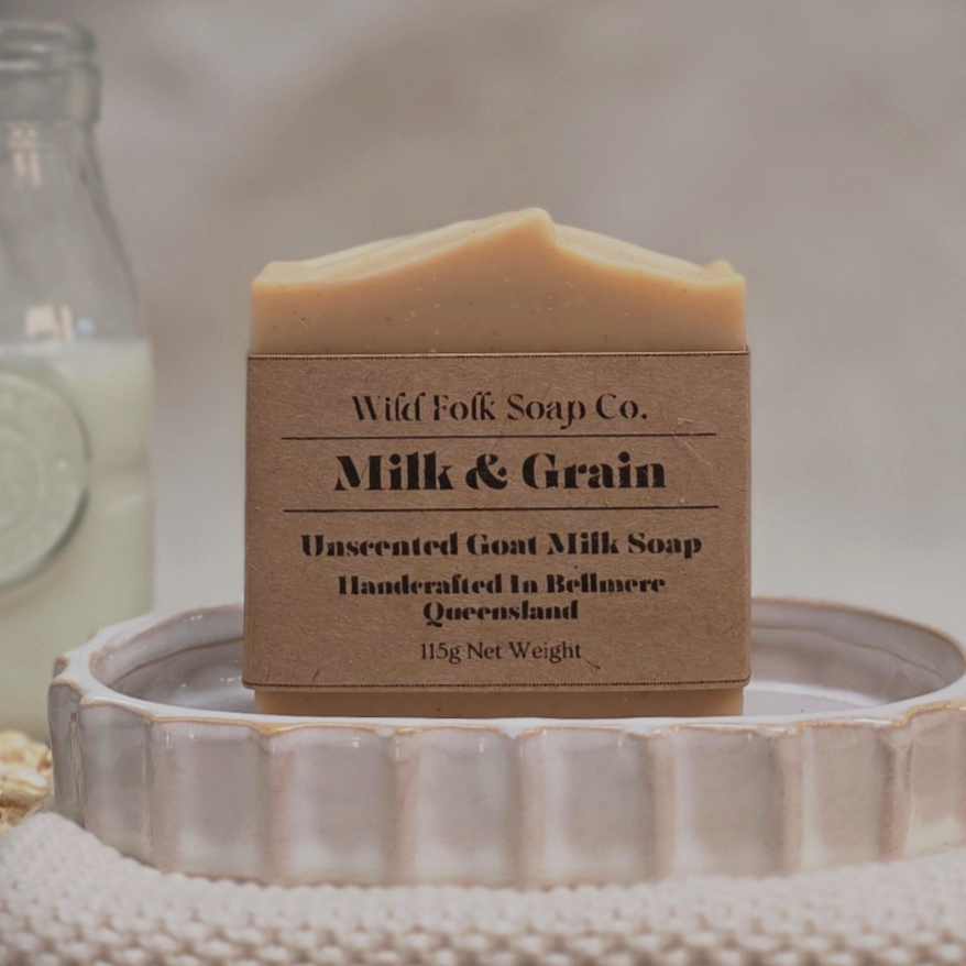 Milk & Grain Cold Process Soap Bar