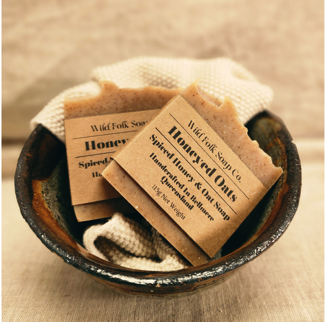 Honeyed Oats Cold Process Soap Bar