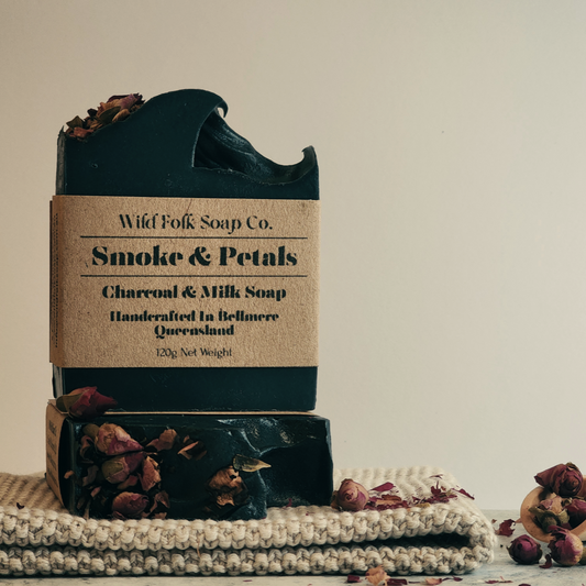 Smoke & Petals Cold Process Soap Bar