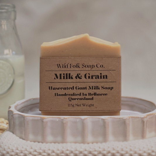 Milk & Grain Cold Process Soap Bar