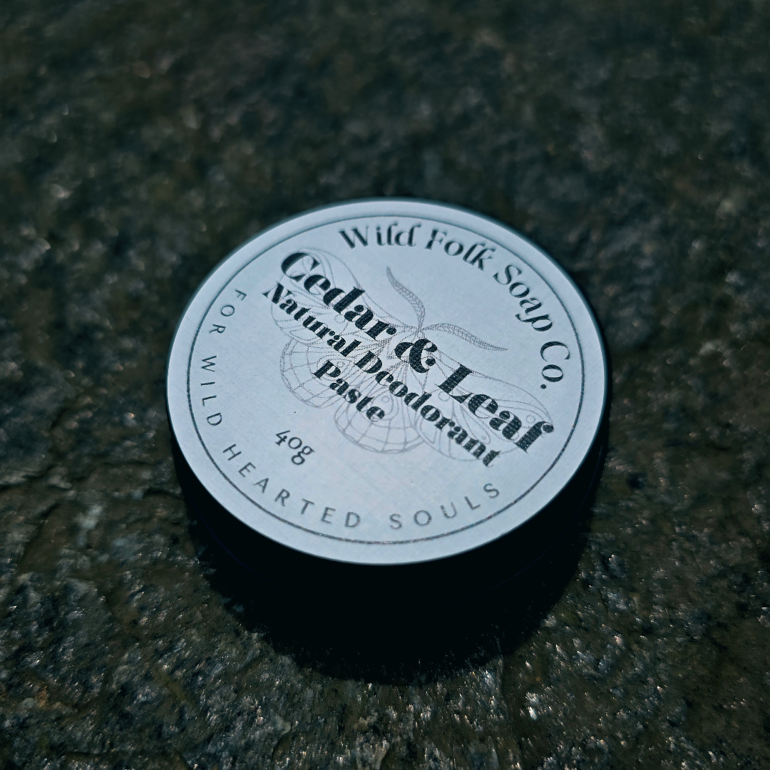 Cedar & Leaf Natural Deodorant Paste - 40g