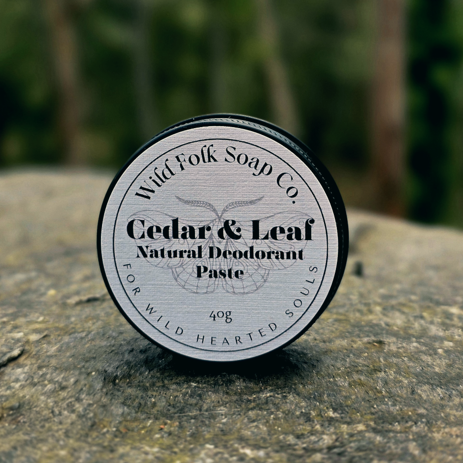 Cedar & Leaf Natural Deodorant Paste - 40g