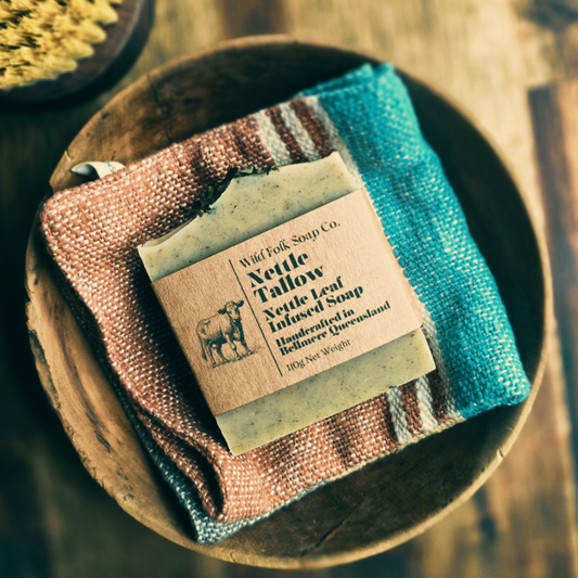 Nettle Tallow Cold Process Soap Bar