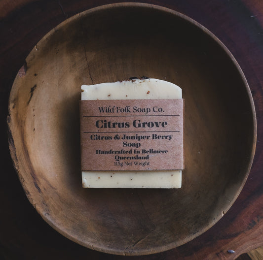 Citrus Grove Cold Process Soap Bar