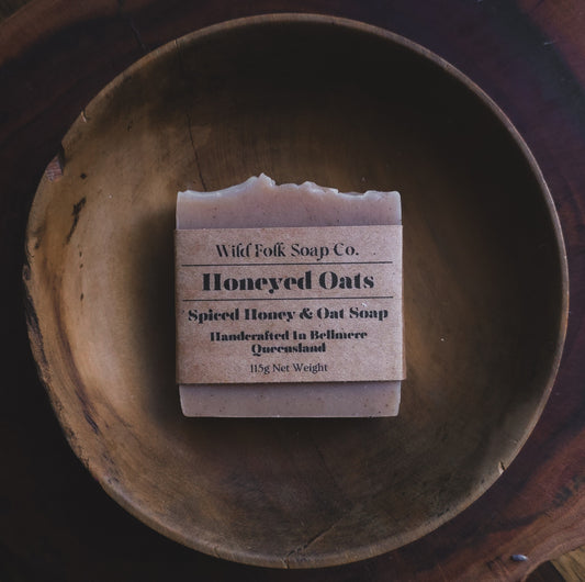 Honeyed Oats Cold Process Soap Bar